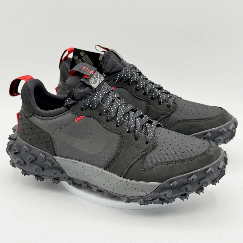 Air Jordan 1 Element Low GTX All Terrain A/T Shoes 8 Mens Black/Grey FV4227-002